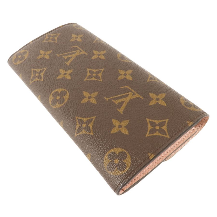 LOUIS VUITTON Monogram Emilie金扣長錢包-3