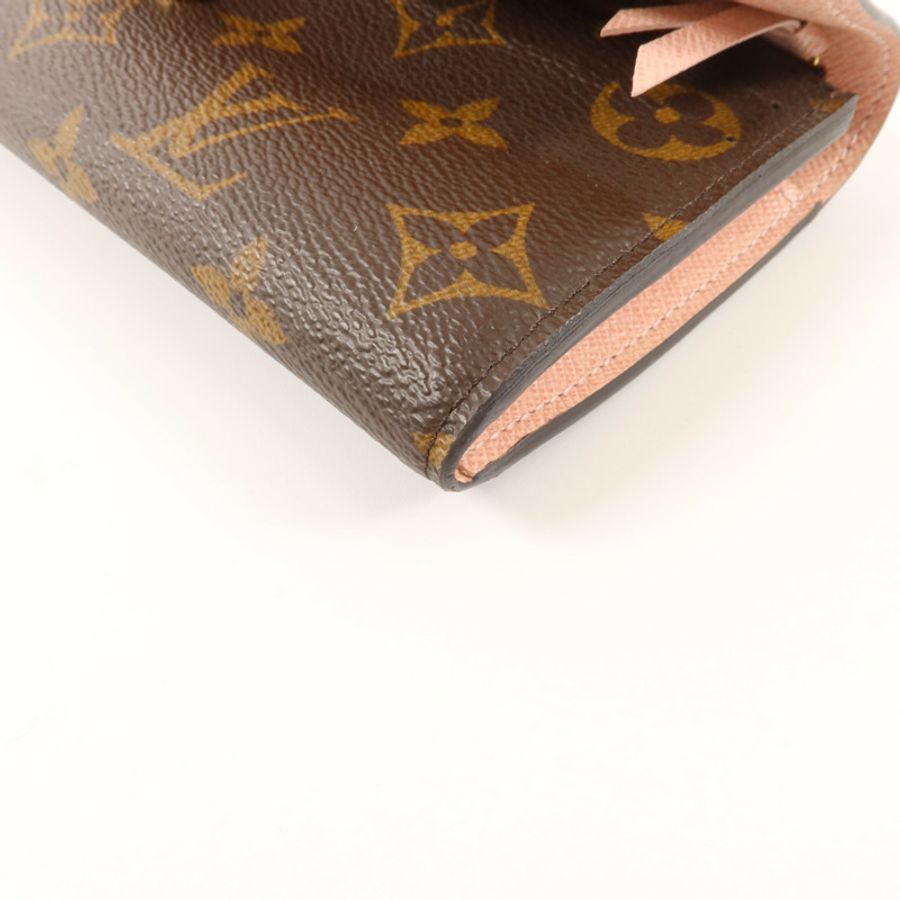 LOUIS VUITTON Monogram Emilie金扣長錢包-8