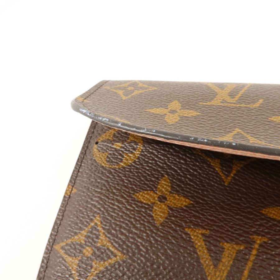 LOUIS VUITTON Monogram Emilie金扣長錢包-13