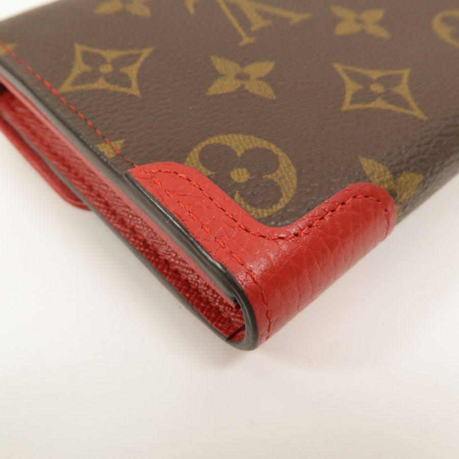 LOUIS VUITTON Monogram Sarah Retiro金扣長錢包-13