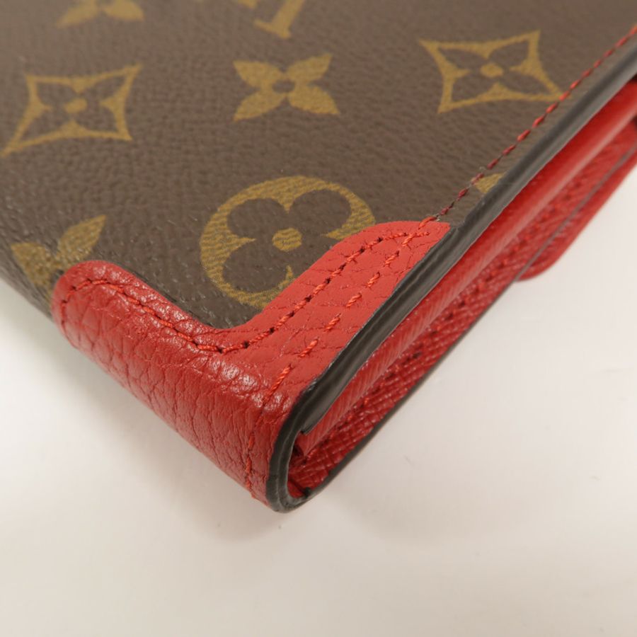 LOUIS VUITTON Monogram Sarah Retiro金扣長錢包-14