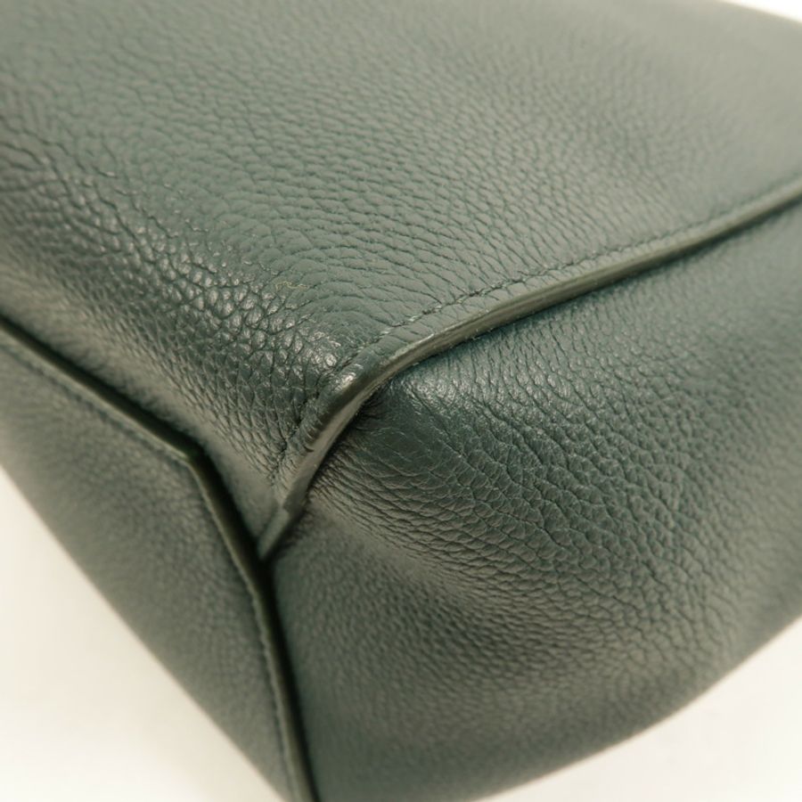 CELINE 牛皮皮革Sangle Bucket Small肩背袋-10