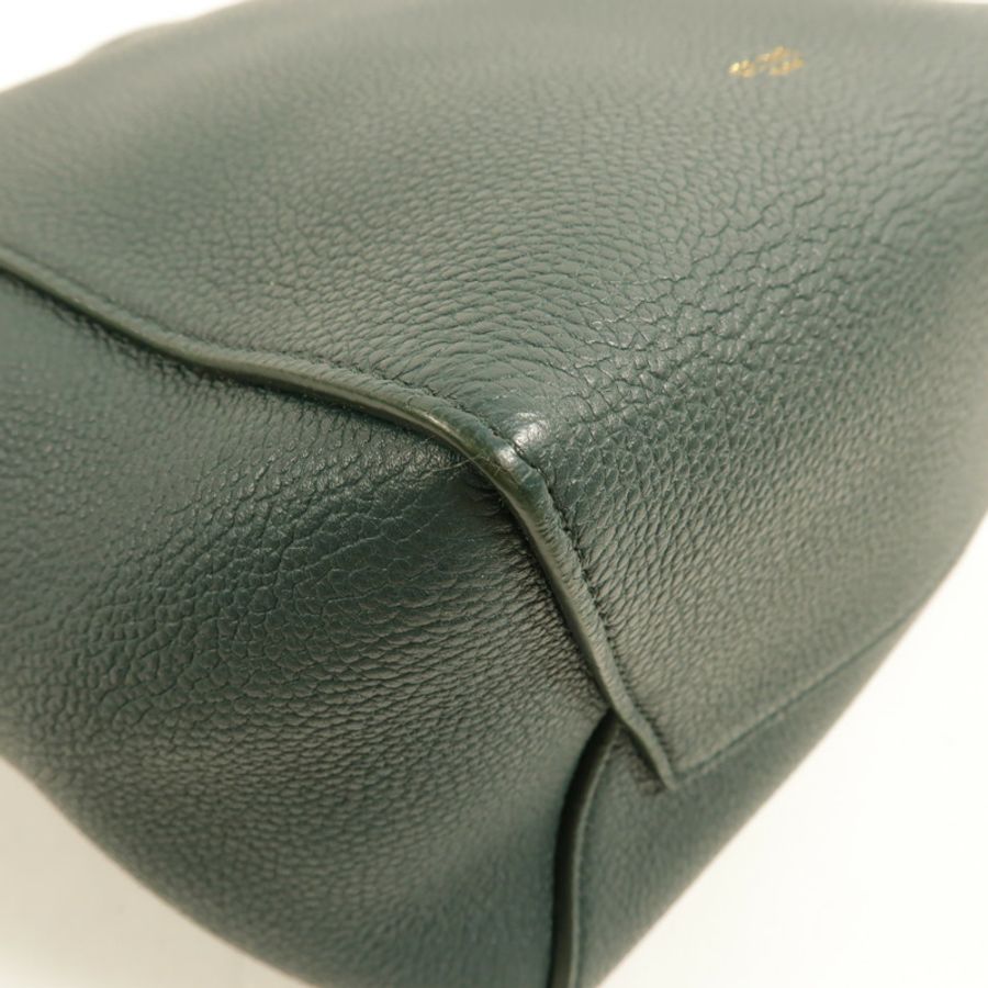 CELINE 牛皮皮革Sangle Bucket Small肩背袋-11