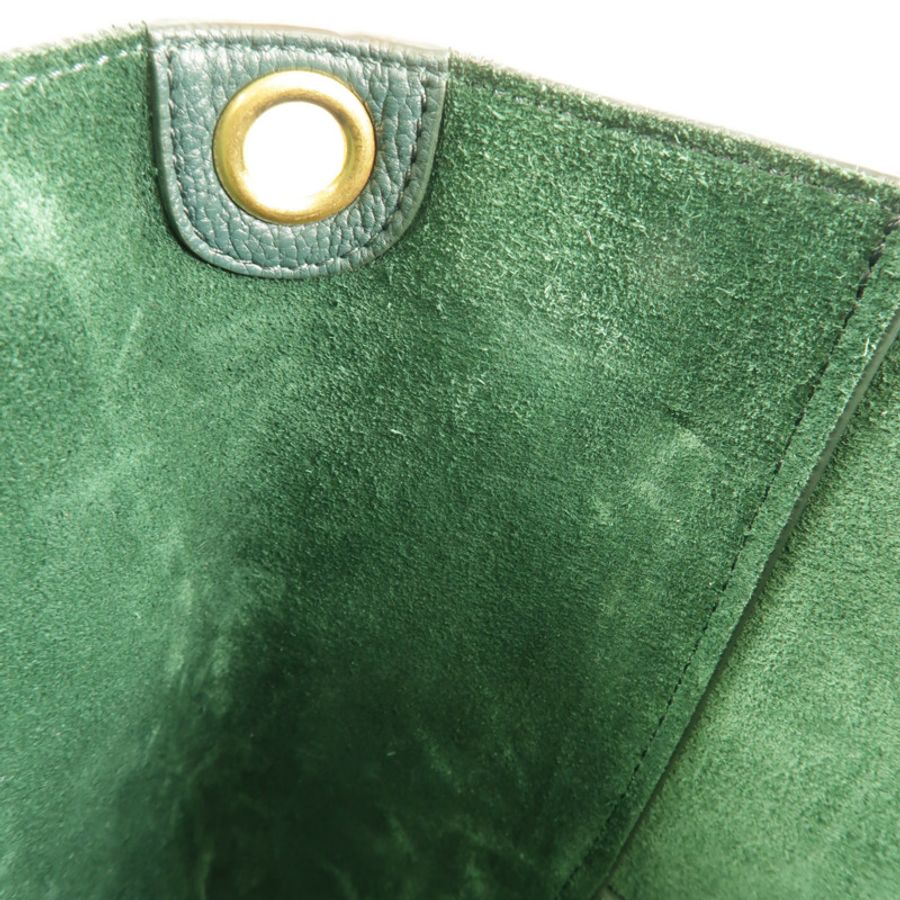 CELINE 牛皮皮革Sangle Bucket Small肩背袋-13