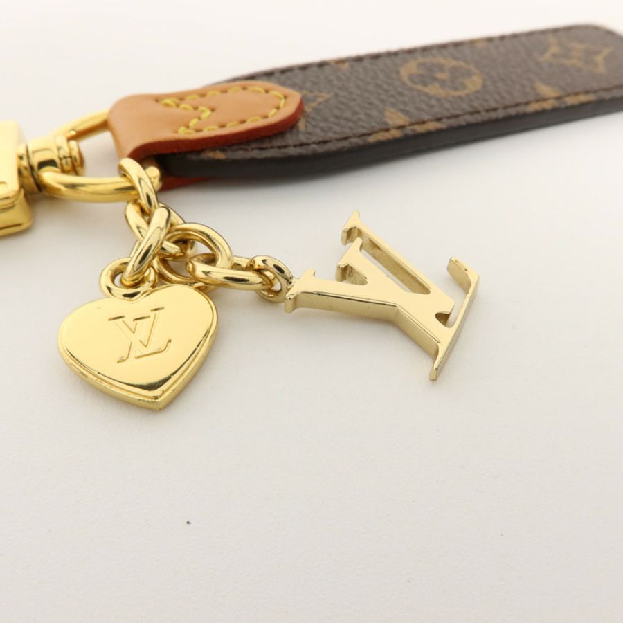 LOUIS VUITTON Monogram Cherished Tab掛飾-8