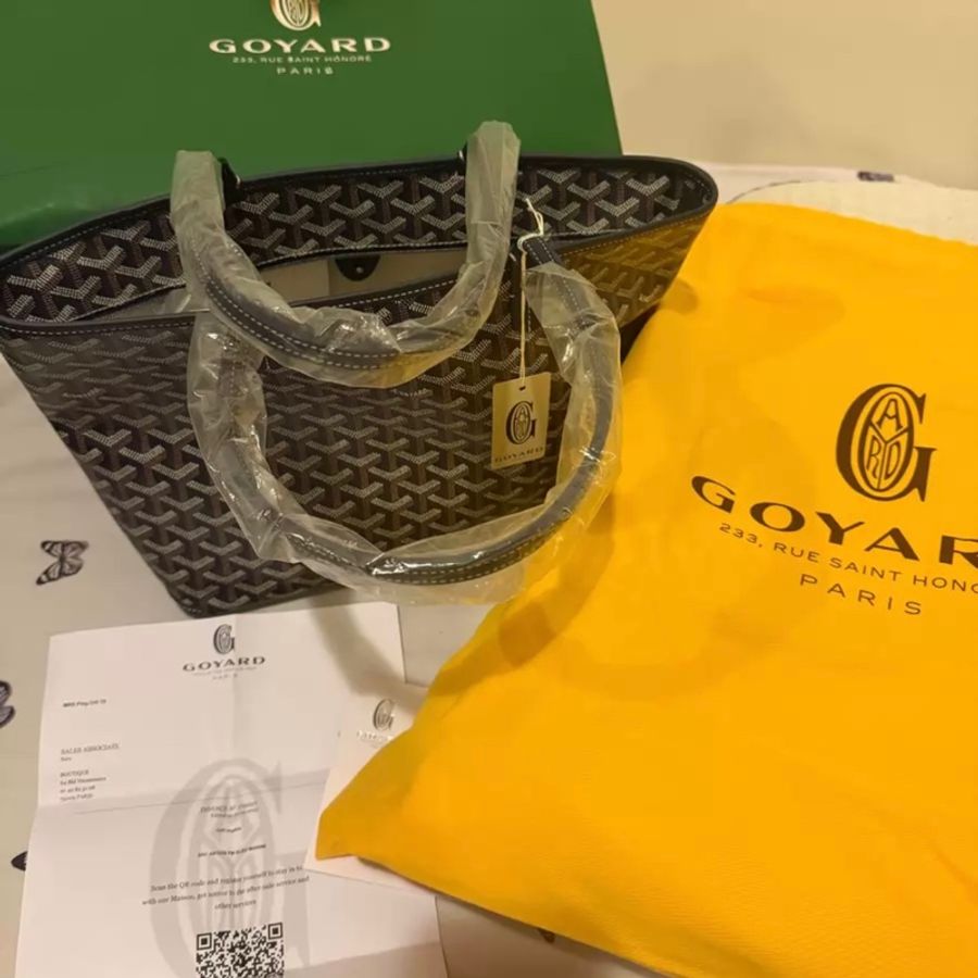 goyard Artois 深藍色拼皮拉鍊款 小號-2