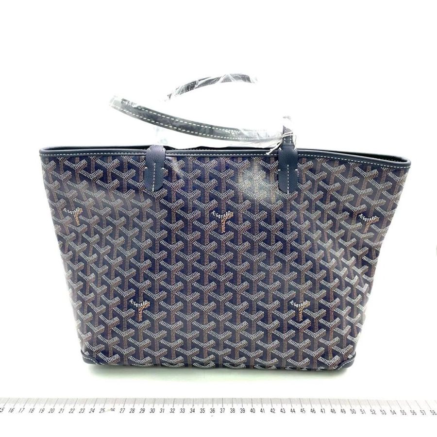 goyard Artois 深藍色拼皮拉鍊款 小號-5