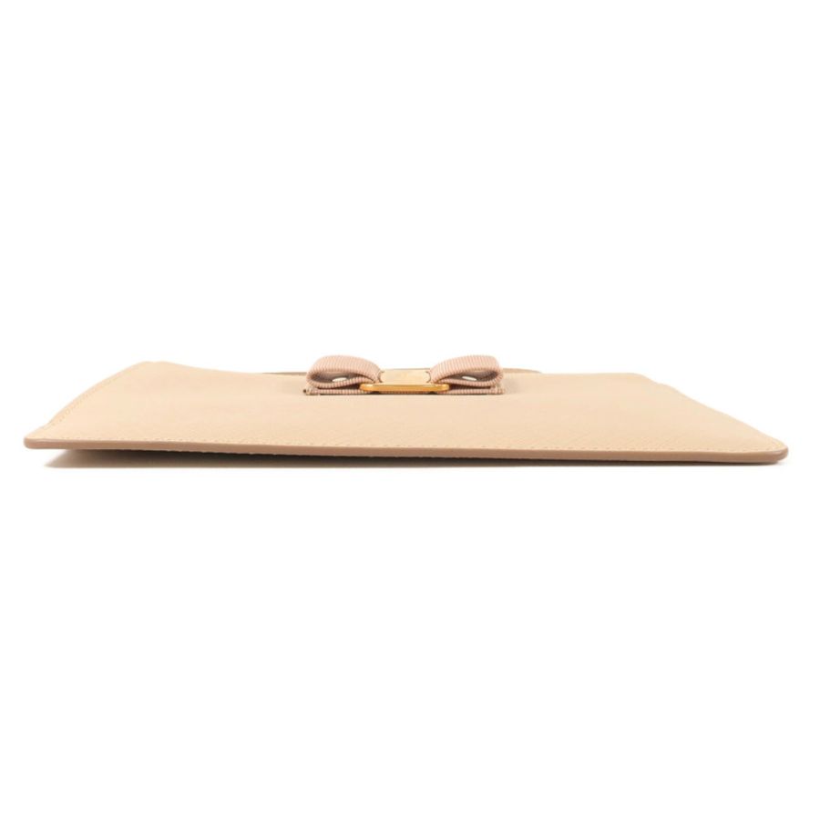 Salvatore Ferragamo 牛皮皮革Vara Bow Pouch小袋-3