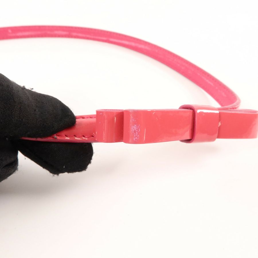 Miu Miu 漆皮皮革Belt 80cm皮帶-8