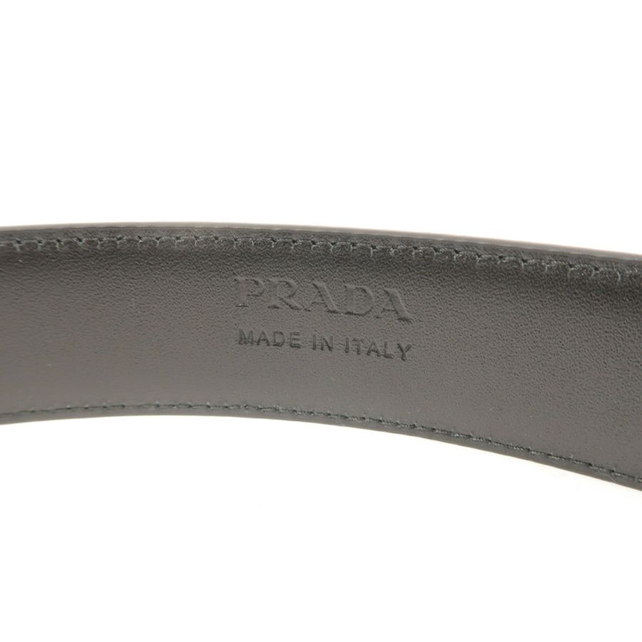 PRADA 牛皮皮革Belt 80cm皮帶-3