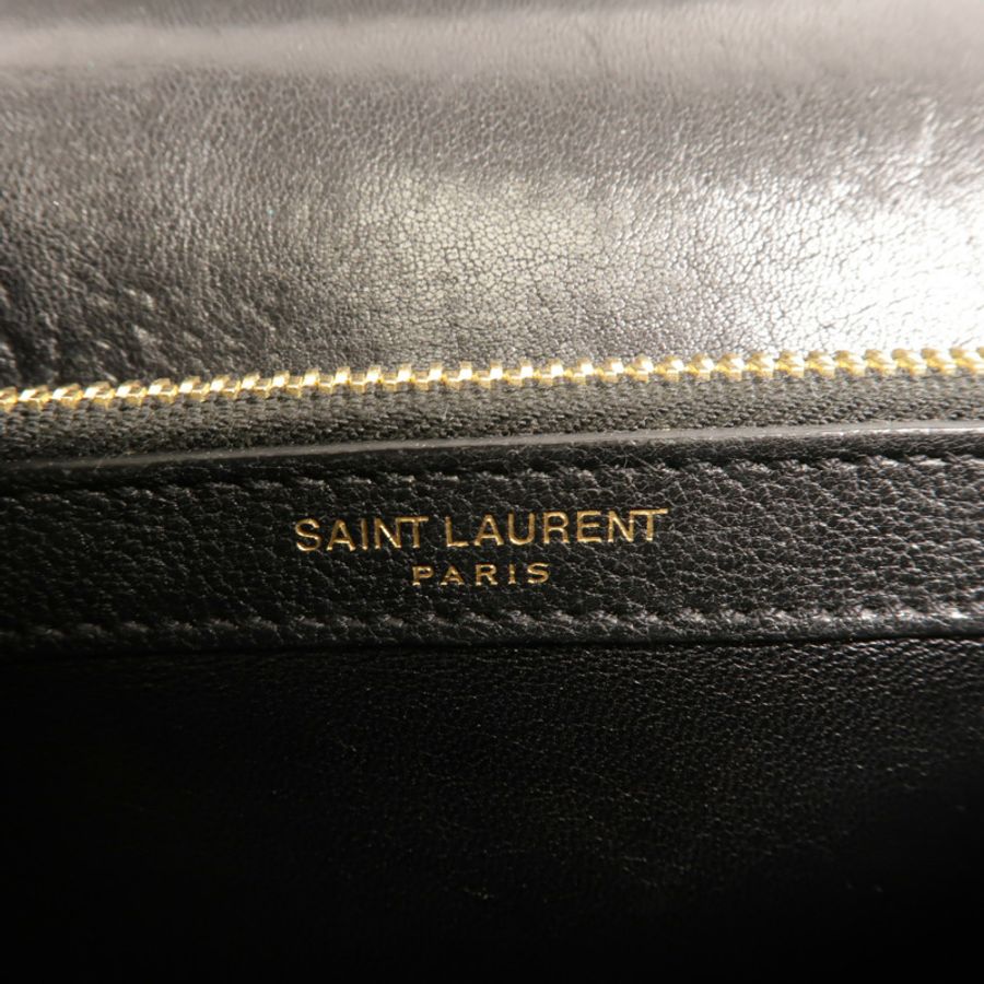 SAINT LAURENT 牛皮皮革College Medium手挽肩背兩用袋-6
