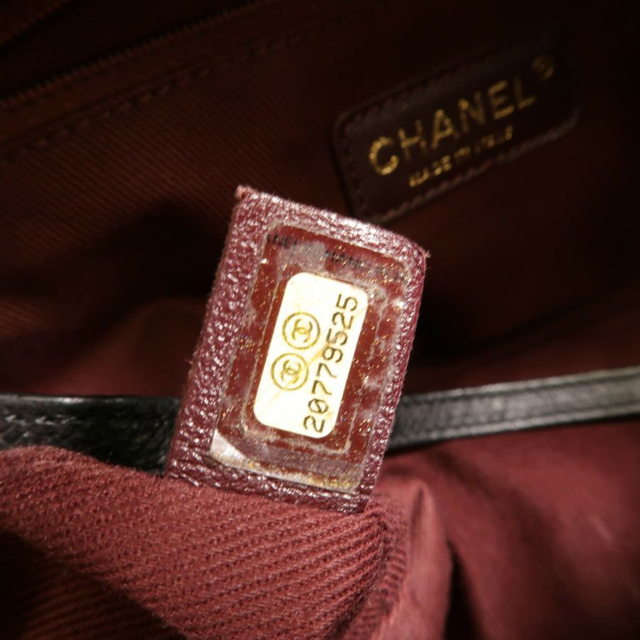 CHANEL 牛皮皮革2way Shoulder手挽肩背兩用袋-9
