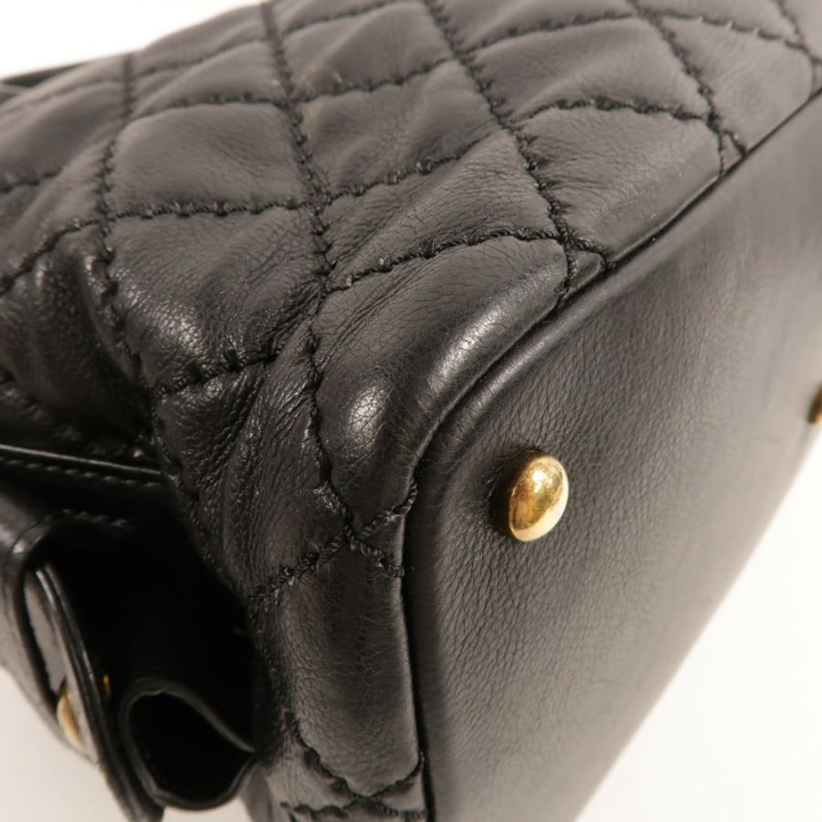 CHANEL 牛皮皮革2way Shoulder手挽肩背兩用袋-10