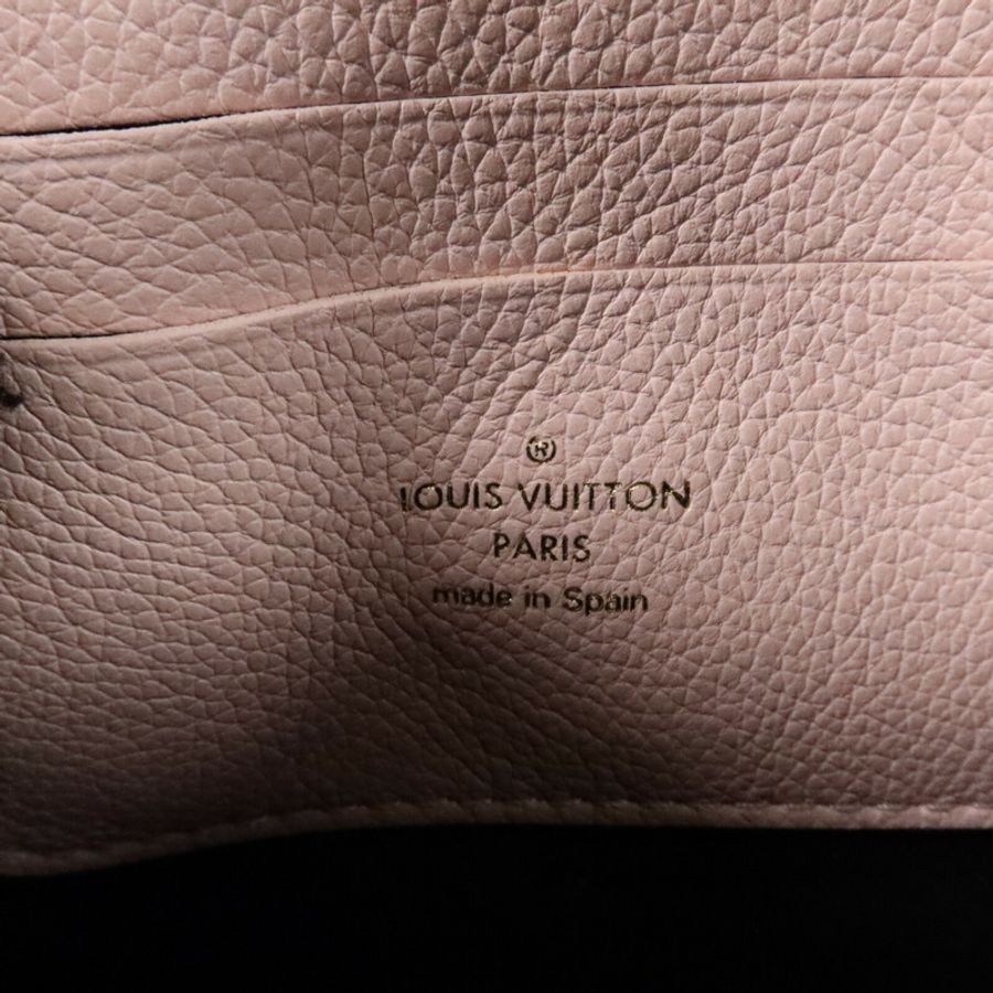 LOUIS VUITTON Grained Calf Lockme Tender Pochette鏈帶肩背袋-5