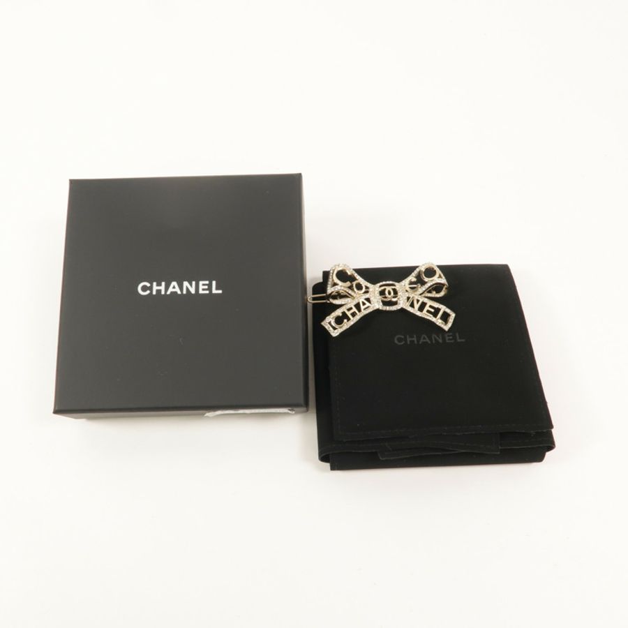CHANEL 金屬Hair Clip髮夾-5