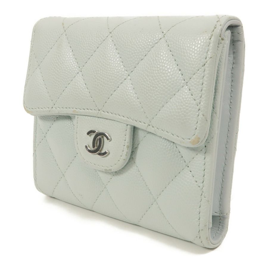 CHANEL 牛皮皮革Classic Small Flap Wallet錢包-2