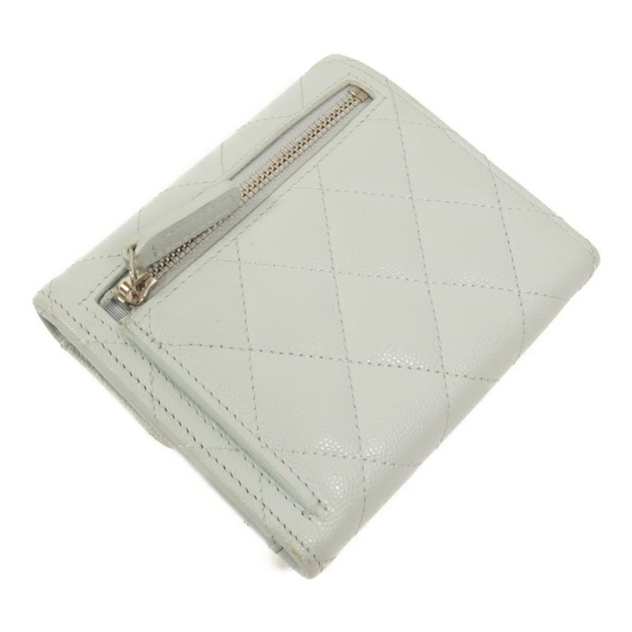 CHANEL 牛皮皮革Classic Small Flap Wallet錢包-5