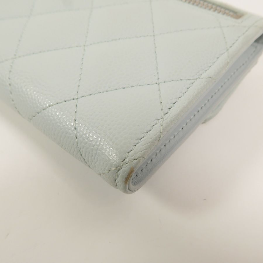 CHANEL 牛皮皮革Classic Small Flap Wallet錢包-16