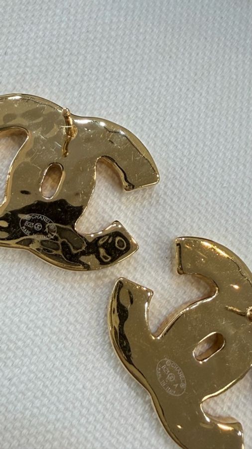美兔精品Chanel 大理石耳環2.5cm-1