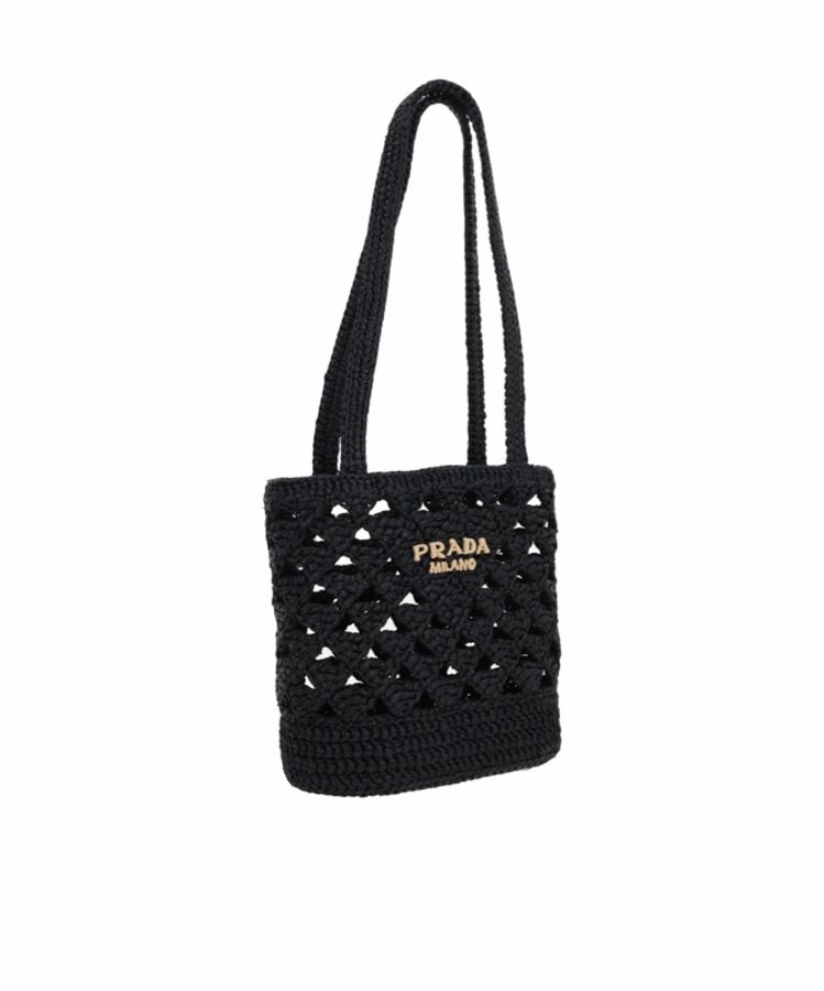 Prada 女士 鏤空單肩包均碼碼18cm*10cm*17cm-2
