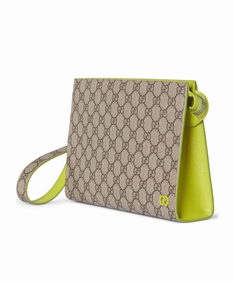 Gucci 男士 拉鍊手拿包均碼碼26cm*6cm*18cm-3