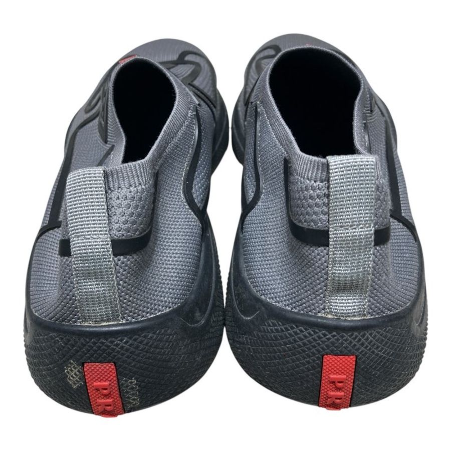 PRADA 普拉達 Prada America's Cup Slip-on 針織一腳蹬襪套休閒鞋 UK11-1