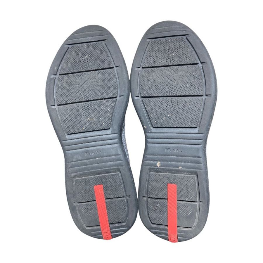 PRADA 普拉達 Prada America's Cup Slip-on 針織一腳蹬襪套休閒鞋 UK11-6