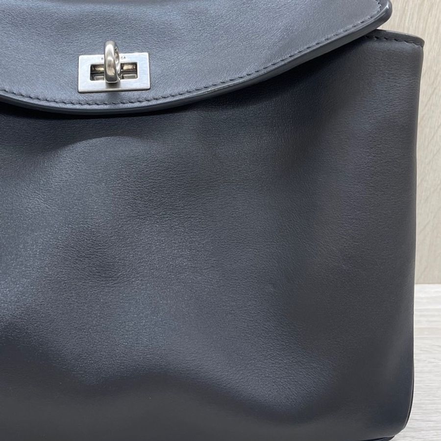 Balenciaga 巴黎世家 深灰色 Mini Rodeo 牛皮 手提包 肩背包 斜背包 8437122-10