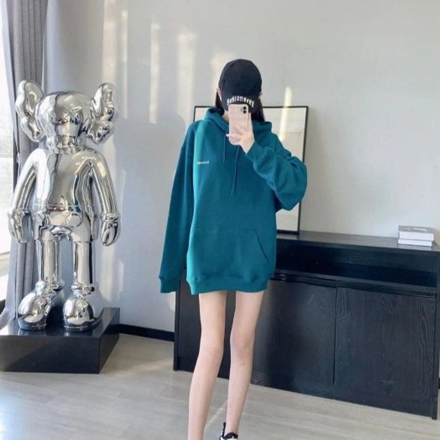💎Han's house精品服飾💎Balenciaga 巴黎世家 刺繡 連帽衛衣 帽T 原價29800-1