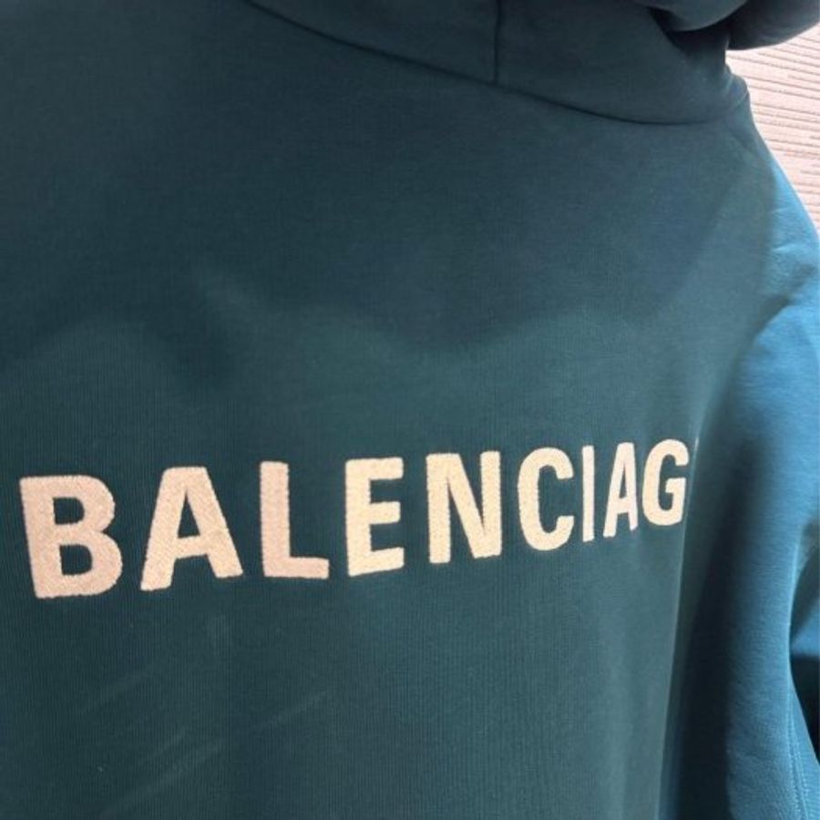 💎Han's house精品服飾💎Balenciaga 巴黎世家 刺繡 連帽衛衣 帽T 原價29800-3