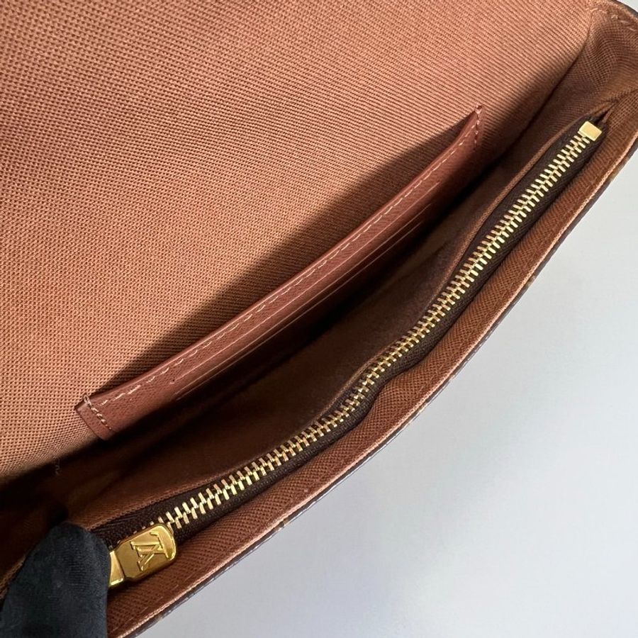 LV M81911/晶片款 老花IVY 金鍊包-7
