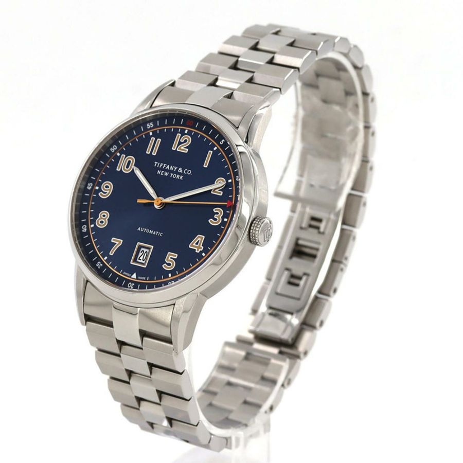 Tiffany & Co.) CT60 34668299 不鏽鋼自動腕錶-1