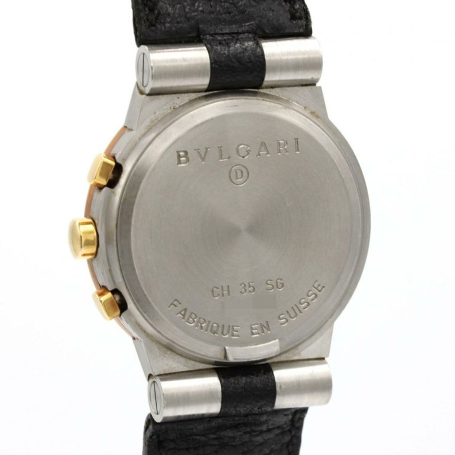 寶格麗 Diagono Sport Chrono 雙色 CH35SG SSxYG 石英腕錶-4
