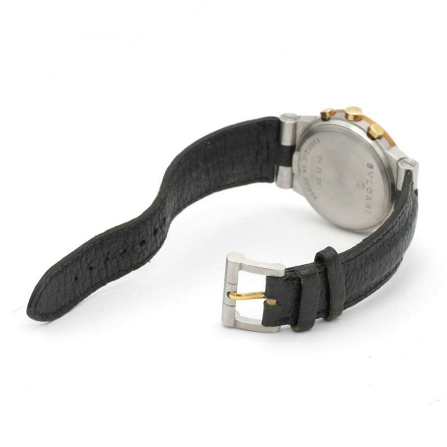 寶格麗 Diagono Sport Chrono 雙色 CH35SG SSxYG 石英腕錶-5
