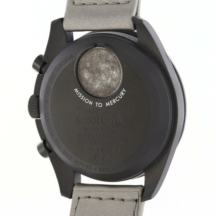 Swatch x Omega 水星任務 SO33A100 生物陶瓷石英錶-4