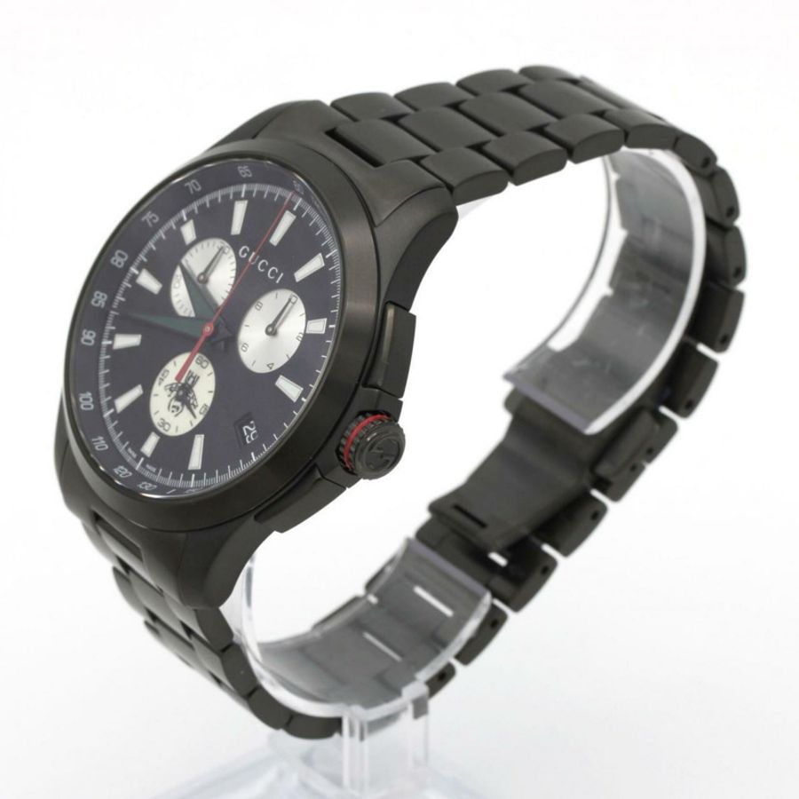 Gucci G-Timeless Chrono PVD 126.2 YA126268 不鏽鋼石英錶-1