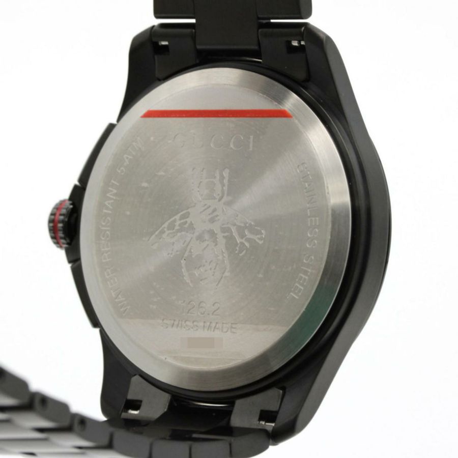 Gucci G-Timeless Chrono PVD 126.2 YA126268 不鏽鋼石英錶-4