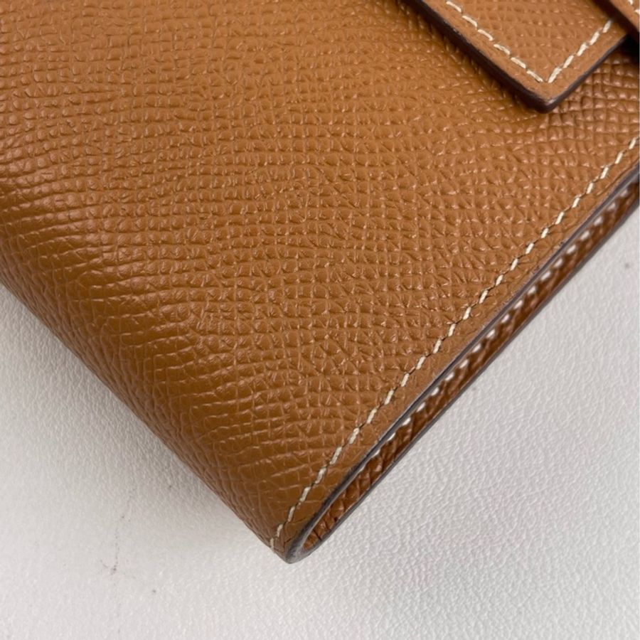 Hermes 愛馬仕kelly長款錢包 肩帶後配非原廠-4