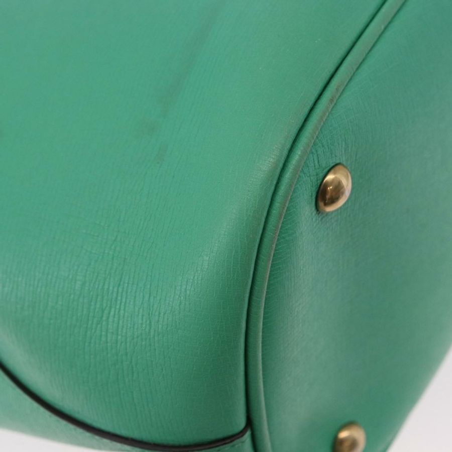 【日本直送】GUCCI 手提包 皮革 兩用 綠色 金色 319795 正品 192124V-16