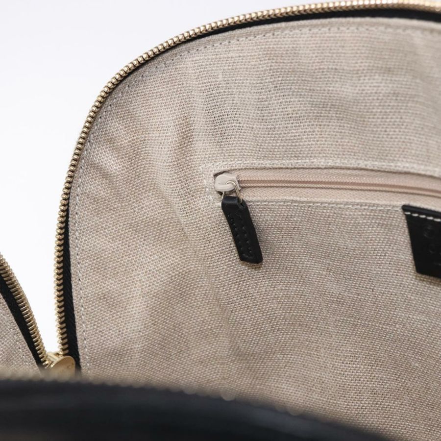 【日本直送】GUCCI Micro GG 帆布 Guccissima 皮革雙肩包 Outlet 黑色 Auth 192880V-22