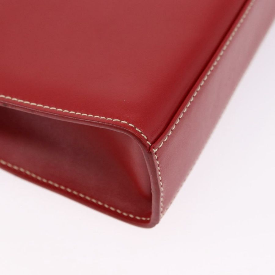 【日本直送】GUCCI Ready Lock 單肩包 皮革 紅色 金色 001 4214 Auth 192221V-16