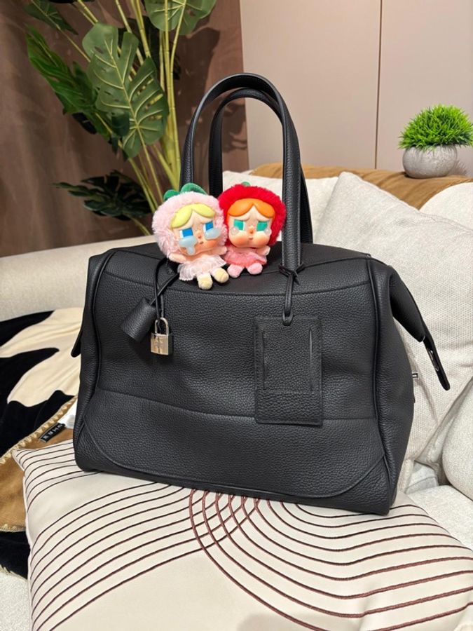 HERMES Wallago Cabine 35 Stamp A 89 Noir Togo Calfskin-2