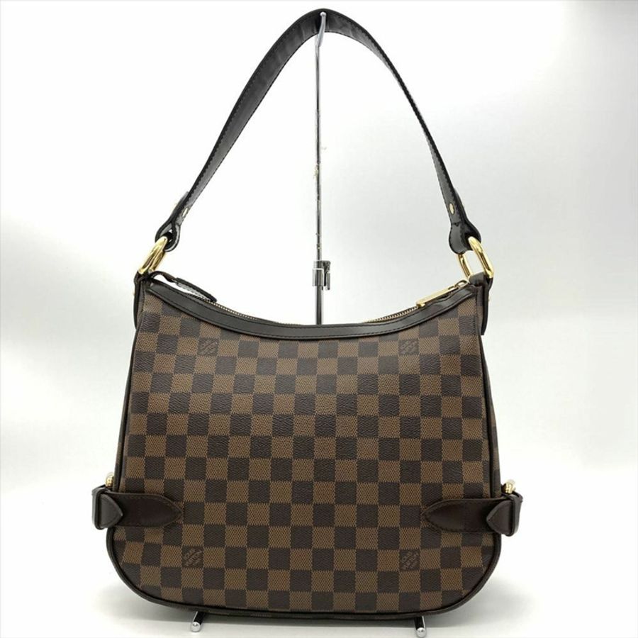 Louis Vuitton Highbury 單肩包,Damier Ebene,N51200,棕色配金色五金,DU5017,男/女。-3
