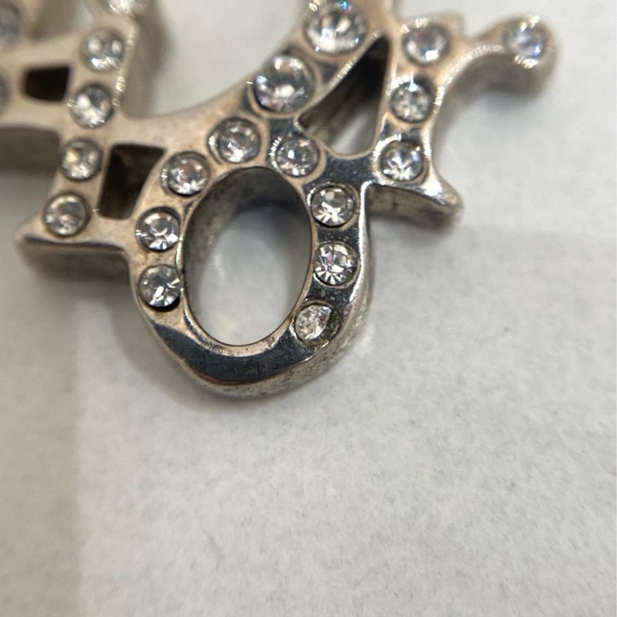 【撿漏價Full Set適合送禮👍🏻全網最便宜💫】Dior/迪奥 經典CD Logo 項鏈 銀色-5