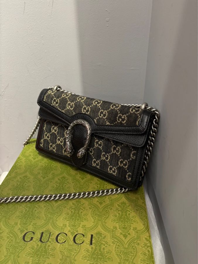 Gucci Dionysus 酒神包 小號 滿版黑牛仔|Classic Trend CT精品|台北東區實體-2