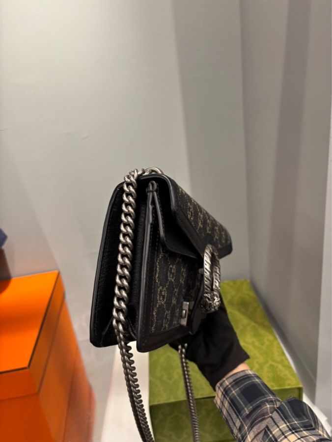 Gucci Dionysus 酒神包 小號 滿版黑牛仔|Classic Trend CT精品|台北東區實體-4