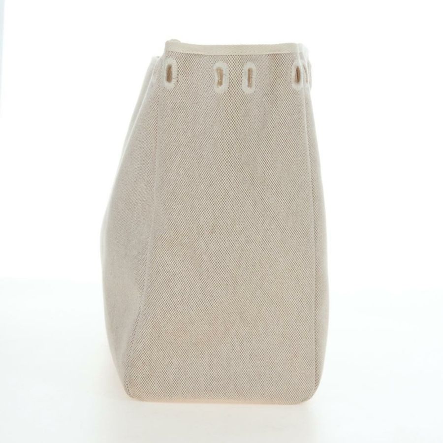 【日本直送】愛馬仕 Her Bag 手袋 帆布 米棕色 正品 186943V-28
