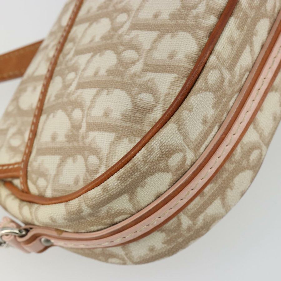 【日本直送】Christian Dior Trotter Romantic 鏈條單肩包 米色 銀色 正品 191723A-15