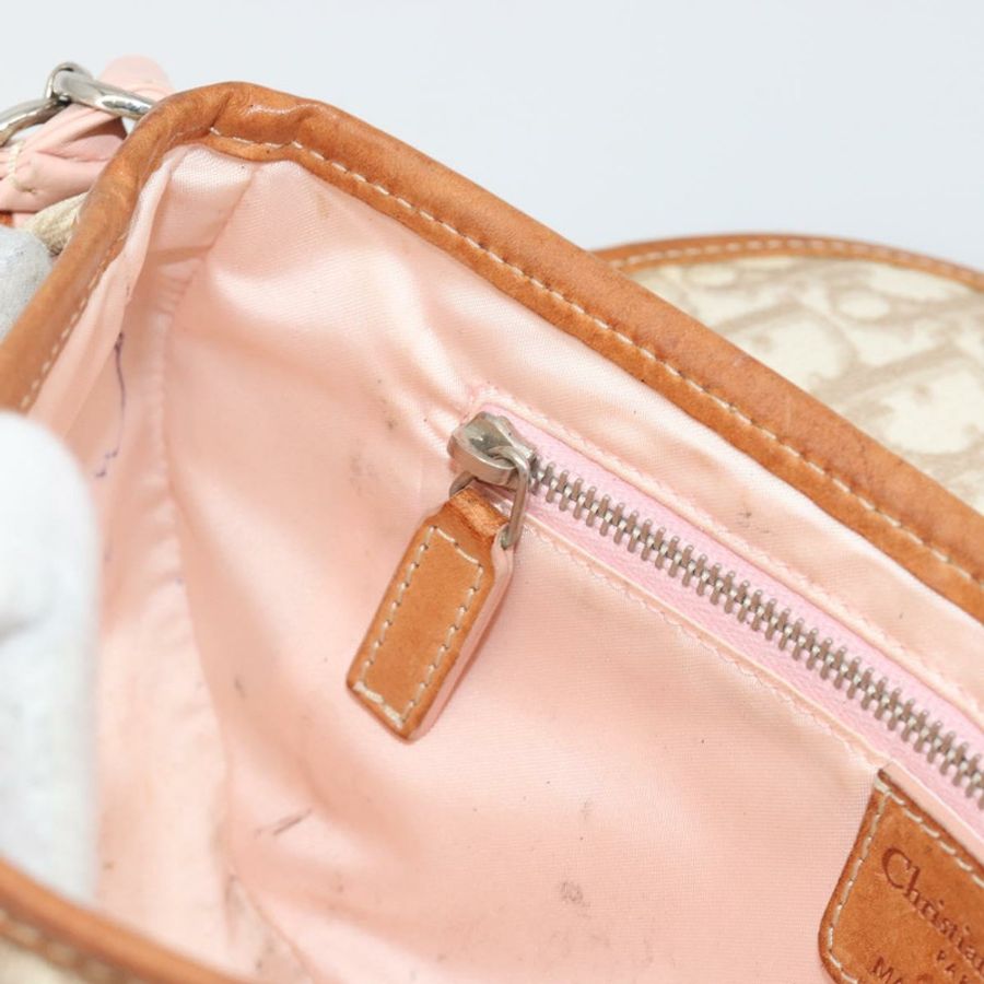 【日本直送】Christian Dior Trotter Romantic 鏈條單肩包 米色 銀色 正品 191723A-20