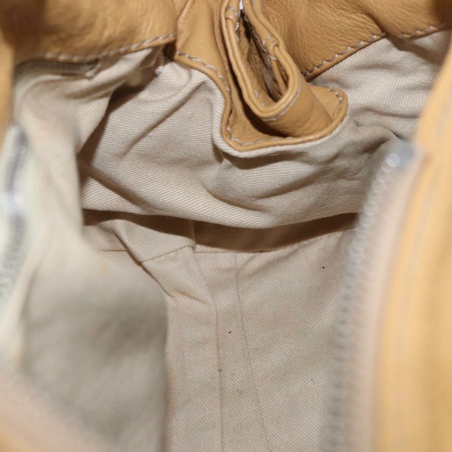 【日本直送】Chloe Paddington 手提包 皮革 米色 金色銀色 正品 193003V-18